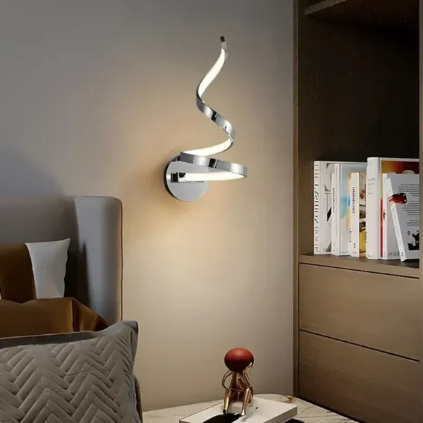 Modern Minimalist LED Wall Lamp Home Indoor Decor wall Sconce For Living Room Bedroom Bedside Backgroud Indoor lighting Fixtures - Image 4