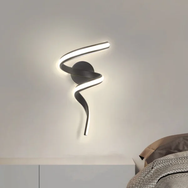 Modern Minimalist LED Wall Lamp Home Indoor Decor wall Sconce For Living Room Bedroom Bedside Backgroud Indoor lighting Fixtures - Image 6