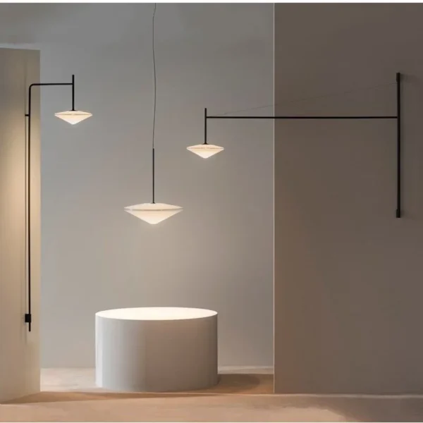 Nordic Long Wall Lamp Minimalist Black Swim Arm Wall Light Living Room Bedroom Luminaria Art Decor Lampe - Image 3